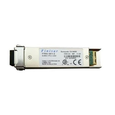 10G ZR XFP অপটিক্যাল ট্রান্সসিভার 1550nm 80km Finisar FTRX-1811-3