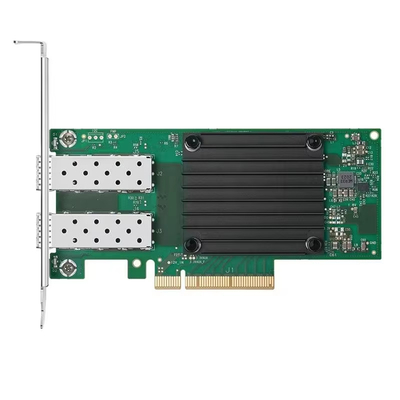 Mellanox MCX512A-ADAT ConnectX-5 ডুয়াল ২৫জিবিই এসএফপি২৮ পিসিআইe ৪.০ X৮ নেটওয়ার্ক অ্যাডাপ্টার কার্ড উচ্চ কর্মক্ষমতা ও কম ল্যাটেন্সি ২ পোর্ট
