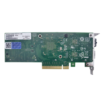 2 পোর্ট 10GB SFP+ PCle ইন্টেল ইথারনেট কনভার্জড নেটওয়ার্ক অ্যাডাপ্টার X710DA2