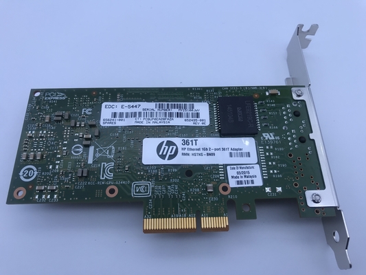 1Gb 2 পোর্ট HP 361T ইথারনেট সার্ভার অ্যাডাপ্টার নেটওয়ার্ক কার্ড সার্ভার
