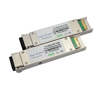 20Km 10G SFP মডিউল 1270nm 1330nm 10GBASE-BX XFP MSA RoHS