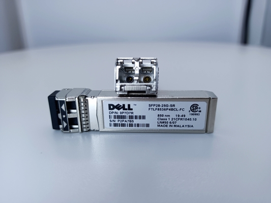 25Gb/S 850nm SFP+ অরিজিনাল SFP মডিউল DELL FTLF8536P4BNL-E5