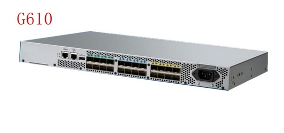BR-G610-8-16G-0 Brocade G610 8P সুইচ র্যাক 16Gbps SWL SFP+ ট্রান্সসিভার সহ মাউন্টযোগ্য