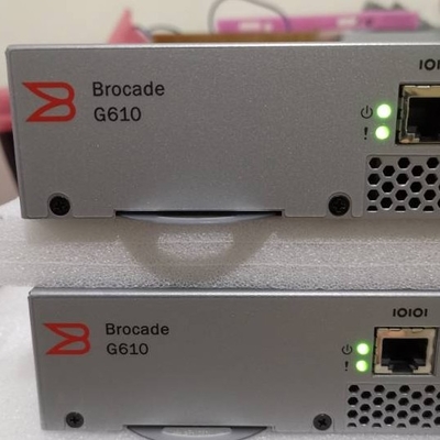 G610 Brocade SAN Switch 8X32G SWL SFP AC স্টোরেজ BR-G610-8-32G-0-Z ডেটা সেন্টারের জন্য