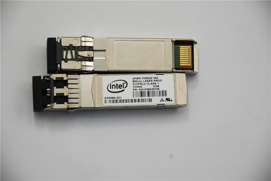 ইন্টেল AFBR-703SDZ-IN2 অরিজিনাল SFP মডিউল 850nm ডুয়াল রেট 10G