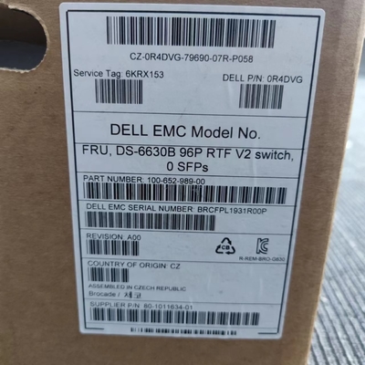 DS-6630B DELL EMC CONNECTRIX 32GB FC সুইচ 128 পোর্ট 48 পোর্ট বেস