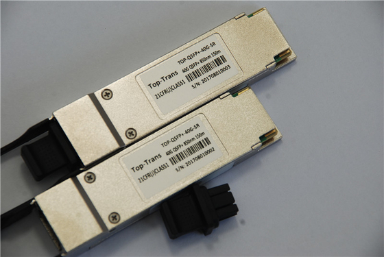 40GbE QSFP+ 850NM 150M MPO MTP ট্রান্সসিভার ডি লিঙ্ক DEM-QX01Q-SR4 সামঞ্জস্যপূর্ণ