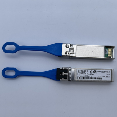 X7 ব্লেড ব্যবহার করে XBR-000478 ব্রোকেড ট্রান্সসিভার 32G FC SFP+ ELWL 25KM SMF