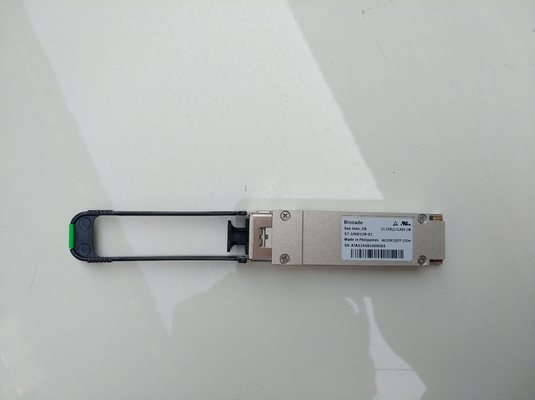 57-1000129-01 QSFP+ 40GBASE-SR4 MMF MPO ট্রান্সসিভার ব্রোকেড Gen6 FC32-64 ব্যবহার