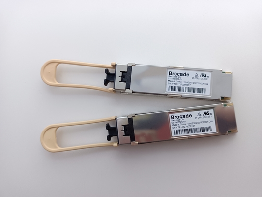 Brocade Gen6 FC32-64 FC SFP ট্রান্সসিভার 57-1000326-01 4x25GbE 100GBASE-SR4
