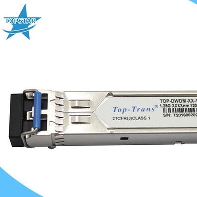 1.25G DWDM SFP অপটিক্যাল ট্রান্সসিভার 1310nm 120km SMF SFP মডিউল