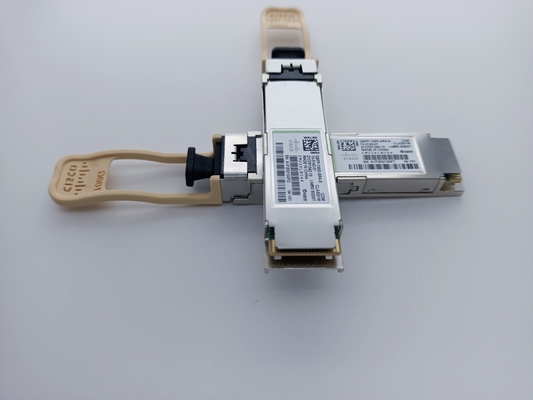 Cisco QSFP-100G-SR4-S 10-3142-01 QSFP28 100G SR4 100m OM4 MMF অপটিক্যাল মডিউল MPO-12 সংযোগকারী সহ