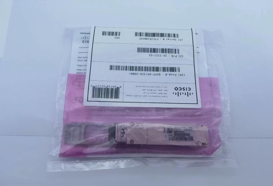 Cisco QSFP-40 QSFP28 অপটিক্যাল ট্রান্সসিভার 10-3317-01 40GBASE এবং 100G SR BiDi