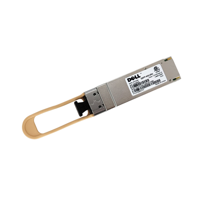 850nm তরঙ্গদৈর্ঘ্য QSFP28 100G SR4 ডেল ট্রান্সসিভার এমপিও সংযোগকারী অপটিক্যাল