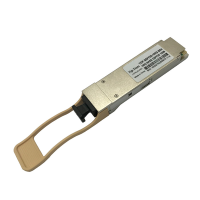 অপটিক্স সামঞ্জস্যপূর্ণ QSFP28 100G PSM4 500m ট্রান্সমিশন সমান্তরাল SMF উপর