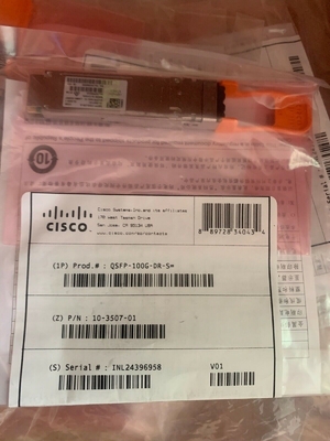 Cisco 10-3057-01 QSFP 100G DR S অপটিক্যাল মডিউল 500m ওভার SMF