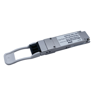 QSFP-100G-ZR4-S অপটিক্যাল ট্রান্সসিভার মডিউল 1310nm 80km SMF ডুপ্লেক্স LC
