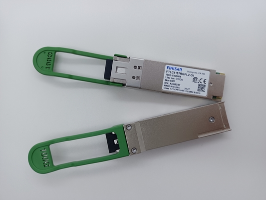 2km 100G Qsfp28 Cwdm4 অপটিক্যাল ট্রান্সসিভার মডিউল ফিনিসার FTLC1157RGPL2-G1