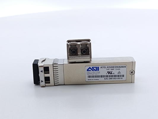 SFP+ DWDM ডুয়াল LC 10G 40km SMF ট্রান্সসিভার AOI A7ELXD20EDMA0609 অপটিক্যাল