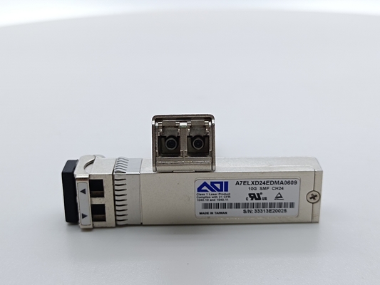 সামঞ্জস্যপূর্ণ AOI A7ELXD24EDMA0609 SFP+ DWDM ডুয়াল LC 10G SMF 40km ট্রান্সসিভার