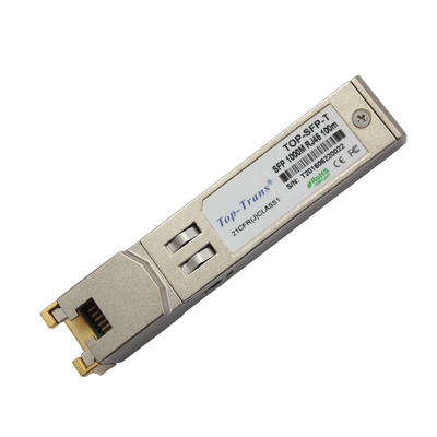 GLC-TE সামঞ্জস্যপূর্ণ 1.25G 1000M RJ45 100M কপার SFP ট্রান্সসিভার অপটিক্যাল মডিউল