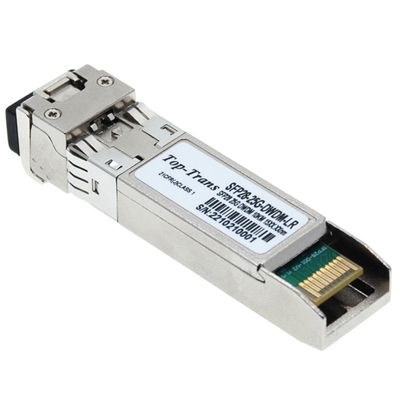 DWDM অপটিক্যাল মডিউল 25G SFP28 ট্রান্সসিভার SMF 1270nmTx / 1330nmRx 10km LC DOM