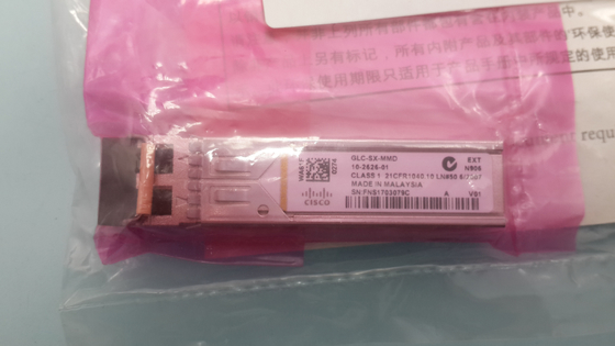 Cisco SFP 1.25G 550M 850 Nm ফাইবার অপটিক্যাল ট্রান্সসিভার GLC-SX-MMD