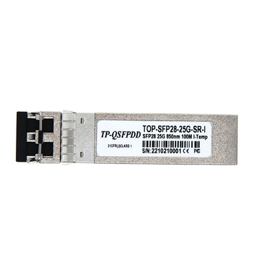 জুনিপার নেটওয়ার্ক QFX-SFP-25G-SR সামঞ্জস্যপূর্ণ 25G SFP28 ট্রান্সসিভার 850nm 100m