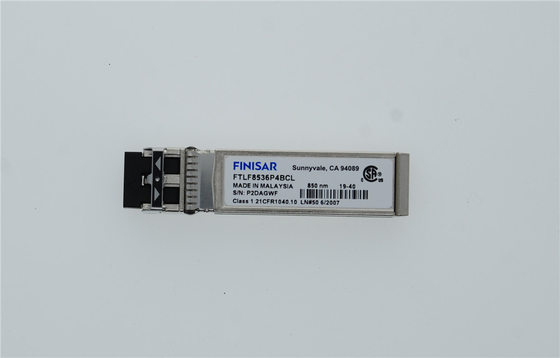 Finisar FTLF8536P4BCL 25G SFP ট্রান্সসিভার মডিউল এলসি সংযোগকারী 850nm 100m