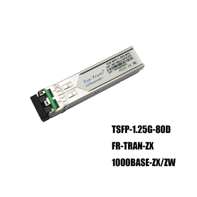Fortinet FR-TRAN-ZX গিগাবিট ইথারনেট SFP সিঙ্গেলমোড অপটিক্যাল ট্রান্সসিভার 1550nm 80KM