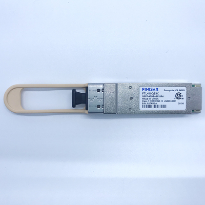 FTL410QE4C 40BASE-SR4 QSFP+ Gen4 অপটিক্যাল ট্রান্সসিভার ব্রেকআউটের জন্য 4 X 10GBASE-SR ইথারনেট