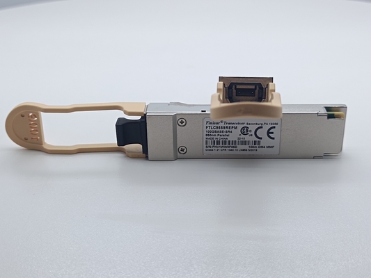 100G ইথারনেটের জন্য Finisar FTLC9559REPM 100m সমান্তরাল MMF QSFP28 অপটিক্যাল ট্রান্সসিভার