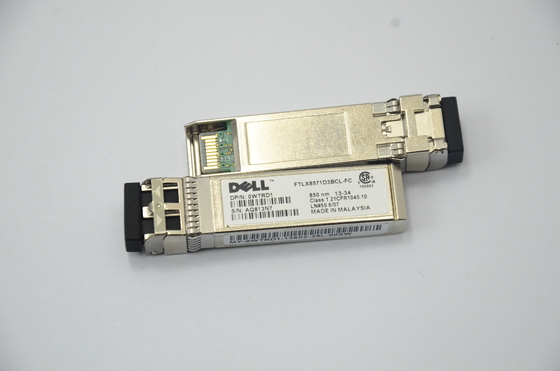 Dell FTLX8571D3BCL-FC 10Gb/S 850nm মাল্টিমোড SFP+ অপটিক্যাল ট্রান্সসিভার মডিউল
