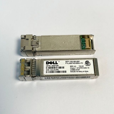 Dell FTLX8574D3BNL-FC 10Gb/S 850nm SFP+ SFP-10G-SR-85C অপটিক্যাল ট্রান্সসিভার মডিউল