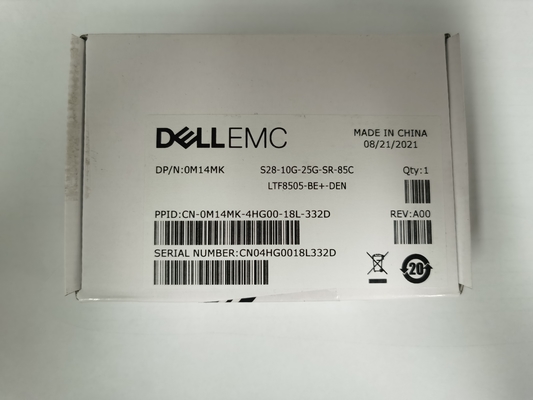 Dell EMC S28-10G-25G-SR-85C LTF8505-BE+-DEN 0M14MK অপটিক্যাল ট্রান্সসিভার মডিউল