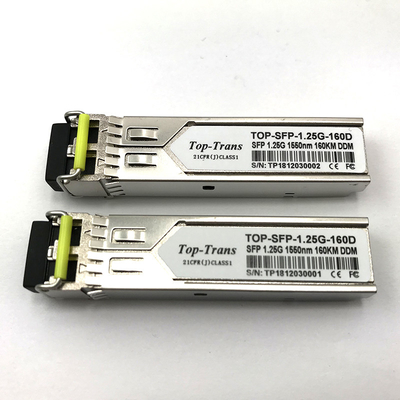 জুনিপার SFP-1GE-EZX-160 1.25G SFP ট্রান্সসিভার 1550nm 160km Singlemode