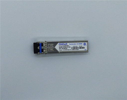 1GFC 10km ইন্ডাস্ট্রিয়াল টেম্পারেচার জেনার 3 SFP অপটিক্যাল ট্রান্সসিভার FTLF1318P3BTL