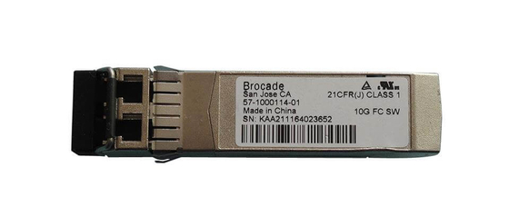 ব্রোকেড 57-1000130-01 10G-SFPP-USR FC SFP+ ট্রান্সসিভার 10G 850nm 100m ডুপ্লেক্স LC MMF অপটিক্যাল মডিউল