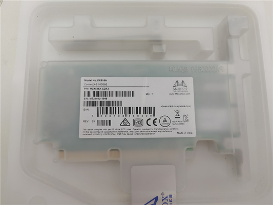Mellanox MCX516A-CDAT 100GbE ConnectX-5 CX516A ডুয়াল পোর্ট নেটওয়ার্ক অ্যাডাপ্টার QSFP28