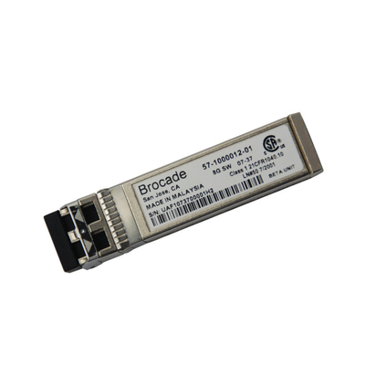 ব্রোকেড 57-1000012-01 SFP+ FC SFP+ ট্রান্সসিভার 8G SWL 850nm MMF XBR-000148 অপটিক্যাল মডিউল