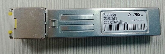 ব্রোকেড 57-1000042-01 XBR-000190 SFP ট্রান্সসিভার 1G কপার 1000BSAE-T RJ45 অপটিক্যাল মডিউল