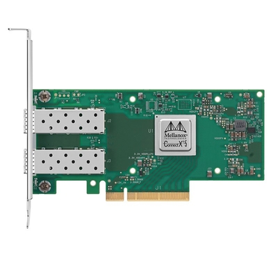 Mellanox MCX512A-ACAT CX512A ConnectX-5 10 / 25GbE SFP28 PCIe কার্ড ডুয়াল পোর্ট