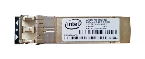 ইন্টেল AFBR-709DMZ-IN3 SFP+ 10Gb 850nm ডুপ্লেক্স LC অপটিক্যাল ট্রান্সসিভার মডিউল