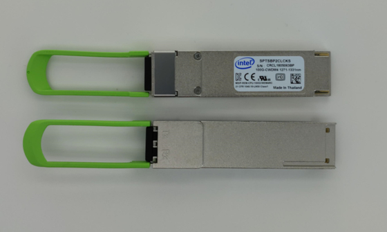 ইন্টেল SPTSBP2CLCKS 100G-CWDM4 SMF LC অপটিক্যাল ট্রান্সসিভার মডিউল 1271-1331nm