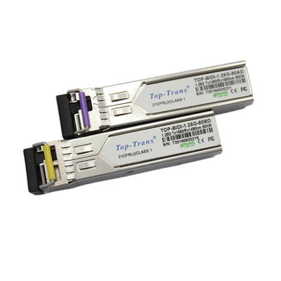 Cisco GLC-BX80-UA 1.25G BIDI SFP 1490nm 1550nm 80km SMF Simplex LC ট্রান্সসিভার