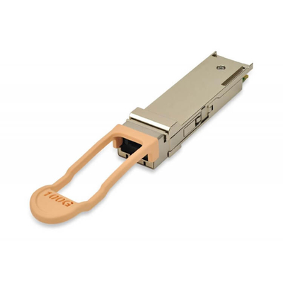 100GBASE-SR4 100G ইথারনেটের জন্য 100m মাল্টিরেট প্যারালাল MMF QSFP28 অপটিক্যাল ট্রান্সসিভার