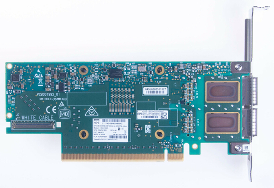 Mellanox MCX653106A-ECAT HPE P24249-001 InfiniBand HDR 100GbE QSFP56 PCIe অ্যাডাপ্টার NIC