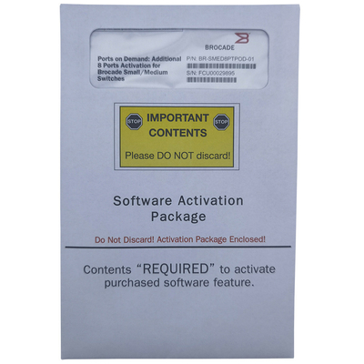 16 QSFP পোর্ট অন ডিমান্ড POD লাইসেন্স ব্রোকেড XBR-G6MIDR16QFLEX-32G