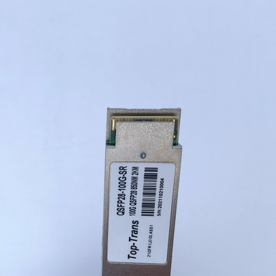 অরিজিনাল অ্যারিস্তা সামঞ্জস্যপূর্ণ 100GBASE-SR4 অপটিক্যাল মডিউল QSFP28 100G 100M এমপিও ট্রান্সসিভার