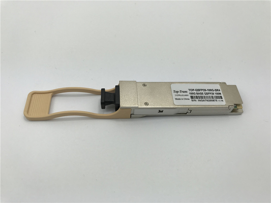ডেটা সেন্টার ইন্টারকানেক্টের জন্য 100G QSFP28 সমান্তরাল MMF ট্রান্সসিভার